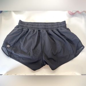 Black Lululemon Shorts Size 4, 2.5” Inseam